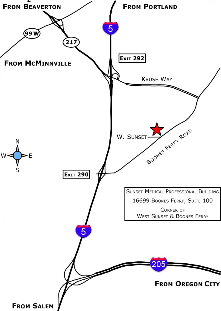 referral map for Dr. Stacy Geisler