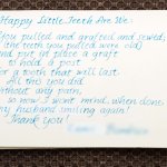Patient review card number 15