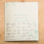 Patient review card number 32