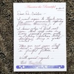 Patient review card number 39