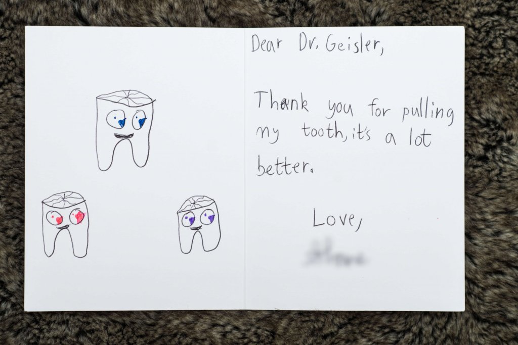 Patient review card number 41