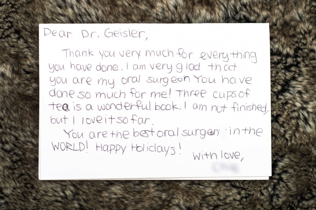 Patient review card number 43