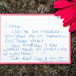 Patient review card number 45