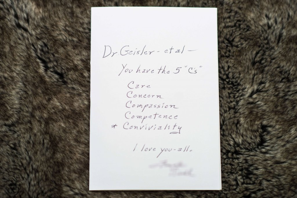 Patient review card number 48