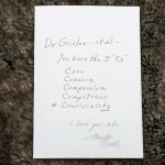 Patient review card number 48