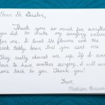 Patient review card number 62