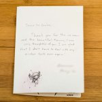 Patient review card number 70