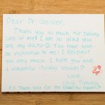 Patient review card number 74