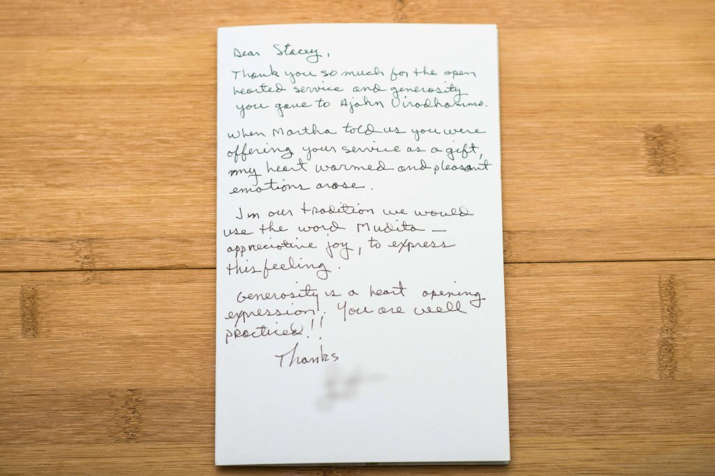Patient review card number 80