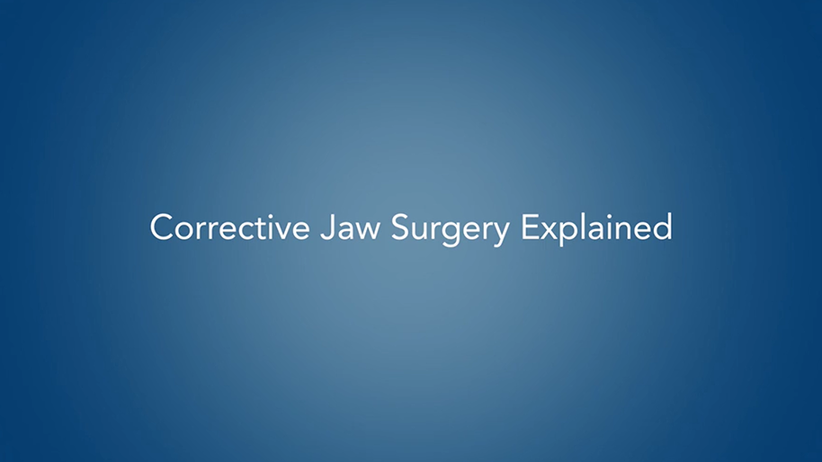 corrective jaw surgery explained