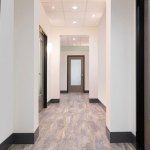 Oral surgery office hallway to surgical rooms