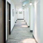 Oral Surgery office hallway to operatory rooms